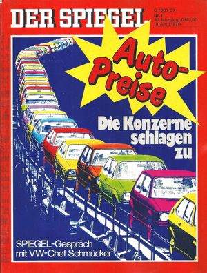Der Spiegel Nr. 17 / 1976 Auto-Preise: Die Konzerne schlagen zu