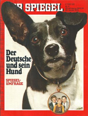 Der Spiegel Nr. 5 / 1976 Der Deutsche und sein Hund