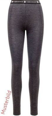 thermowave Damen Thermo-Leggings lang S Carbone Black