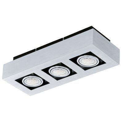 LED Decken Aufbauspot Modern | Silber | Leuchte Aufbaustrahler Deckenstrahler