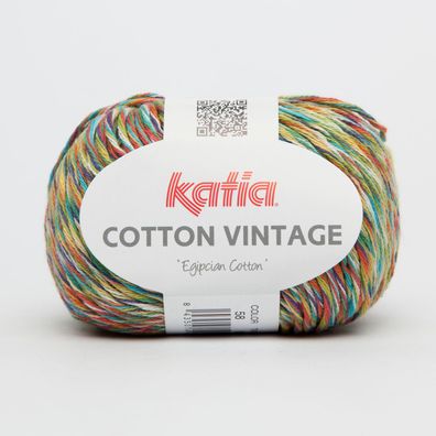50g "Cotton Vintage"- weiches glänzendes Baumwollgarn für das Frühjahr