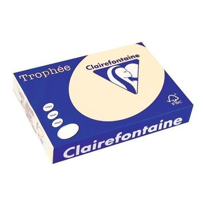 Clairefontaine Trophée Sand 1242C - 120g/ m² DIN-A4 - 250 Blatt