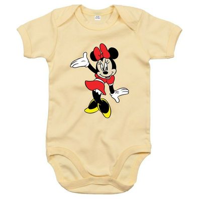 Blondie & Brownie Baby Strampler Body Shirt Minnie Tanzt Mouse Mickey Maus Mini