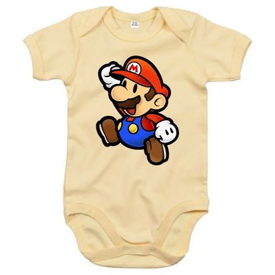Blondie & Brownie Baby Strampler Body Shirt Super Mario Hero Yoshi Luigi Kart