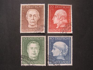 Bund MiNr. 200-203 gestempelt (AE 758)