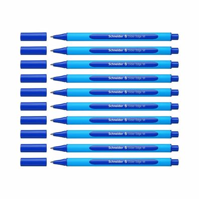 Schneider Kugelschreiber Slider Edge M 10er-Set blau