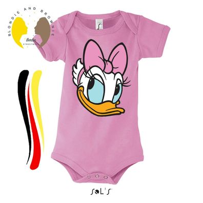 Blondie & Brownie Fun Baby Strampler Body Shirt Daisy Donald Cartoon Duck Mickey