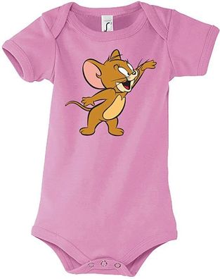 Blondie & Brownie Baby Strampler Body Shirt Jerry Maus Tom Katze Zeichentrick