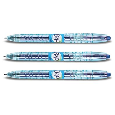 Pilot Bottle to Pen Gelschreiber 3er-Set blau