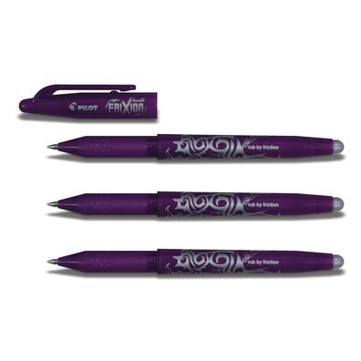 Pilot Frixion Ball Tintenroller 3er-Set violett