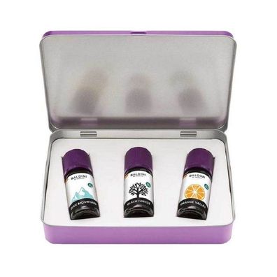 Baldini - Saunaessenz 3er Kennenlern-Set je 10ml in Metalletui, Wellness, Sauna, Duft