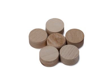 WoodMind | Querholzplättchen Ahorn Sortiment | Konusplättchen Ahorn Abdeckscheiben