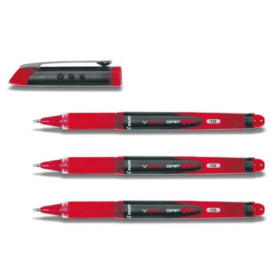 Pilot V Ball Grip 10 rot - 3er-Set