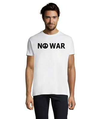 Blondie & Brownie Herren T-Shirt No More War World Peace Frieden Love Freedom
