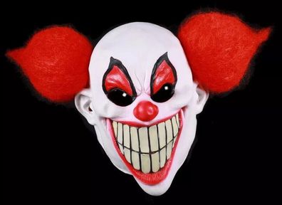 Halloween Horror Deluxe Penny Clown Maske + Haaren Evil Perücke Clownmask