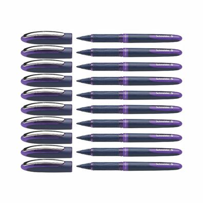 Tintenroller Schneider One Business - 10er-Set violett