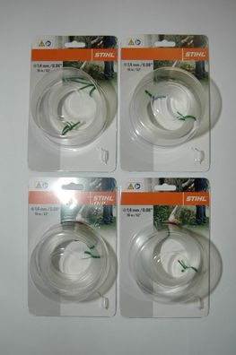 2284 Original 4x Stihl 1,4 mm Mähfaden 16m Rolle für FSE 31 FSE31