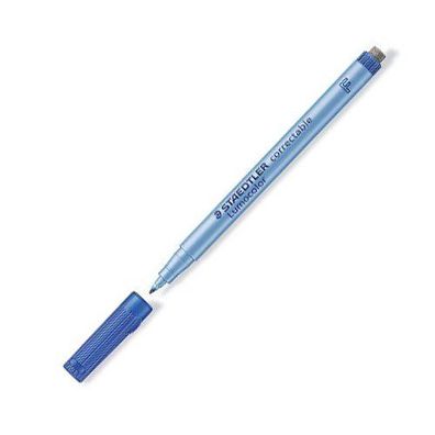 Staedtler Lumocolor correctable NonPermanent Marker 305F blau Strichstärke: F