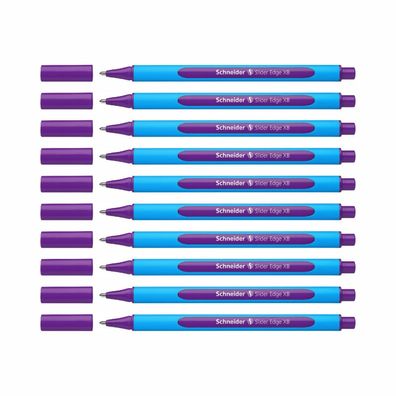 Schneider Kugelschreiber Slider Edge XB - 10er-Set violett