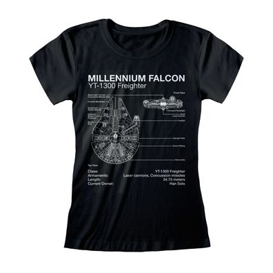 Star Wars - Millenium Falcon Sketch (Fitted)