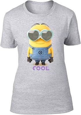 Beats & More Damen Minions-Cool Ladies T-Shirt
