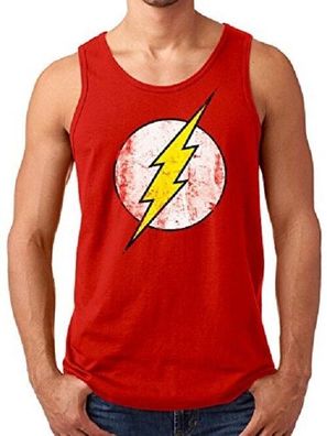The Flash - Logo (Rot) Vest/ Tanktop/ Muskelshirt
