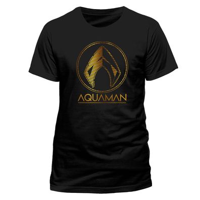 Aquaman MOVIE - Metallic SYMBOL Herren Shirt