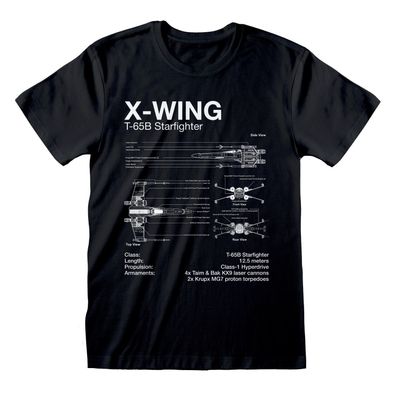 Star Wars - X-Wing Sketch (Unisex)