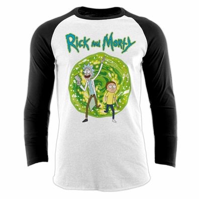 Rick & Morty - Portal Baseball Shirt (Unisex)
