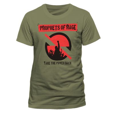 Prophets of Rage - Circle Stencil - Green (Unisex)