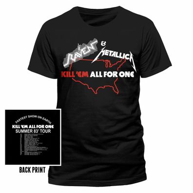 Metallica - "Kill 'Em All Tour 83" T-Shirt(Unisex)