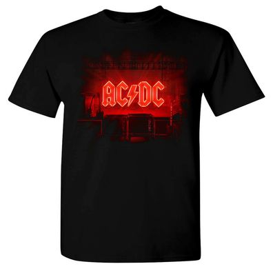AC/ DC - Power Up Cover (Herren Organic T-Shirt mit Front & Backprint)