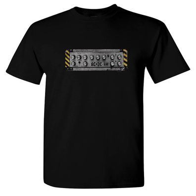 AC/ DC - Knobs (Herren Organic T-Shirt mit Front & Backprint in schwarz)