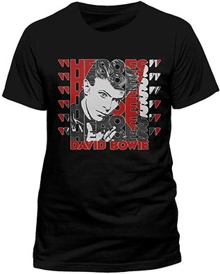 David Bowie - Heroes Herren T-Shirt