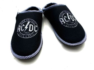 AC/ DC - Pantoffeln Hausschuhe Slipper Größe 37-46