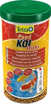 Tetra Pond Koi Sticks Fischfutter Hauptfutter für alle Koi 1 Liter