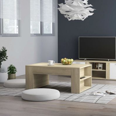 Couchtisch Sonoma-Eiche 100×60×42 cm Spanplatte