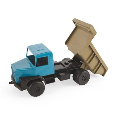 dantoy Blue Marine Toys Kipplaster 4920 recycelter Kunststoff Lastwagen Spielset