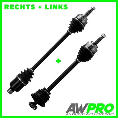 2 X Antriebswelle FÜR Renault MEGANE I LINKS UND RECHTS Schaltgetriebe ABS = 44