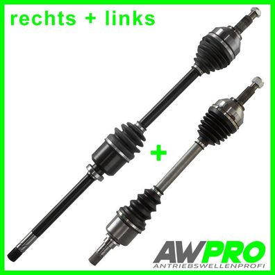 2 X Antriebswelle FÜR Renault TRAFIC 2 II 2.0 dCi LINKS RECHTS Schaltgetriebe