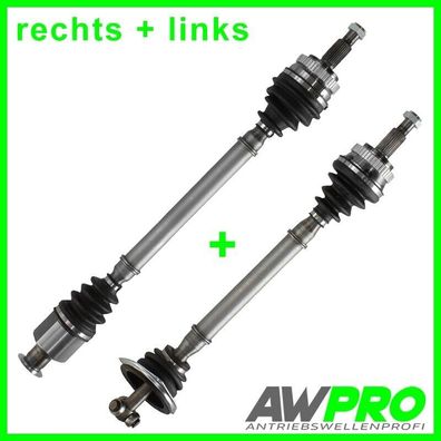 2 X Antriebswelle FÜR Renault ESPACE 2 II 2.2 4x4 LINKS RECHTS Schaltgetriebe