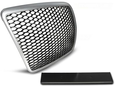 Grill Audi A6 C6 09-11 Silber Rs Stil