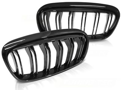 Grill BMW F45/ F46 14-18 glänzend schwarzes Design