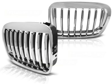 Grill BMW E46 05 98-08 01 S/ T CHROM