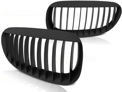 Grill BMW E63/ E64 02-10 MATT Schwarz