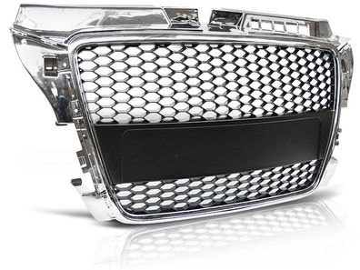 Grill AUDI A3 (8P) RS STYLE 04 08-07 12 CHROM