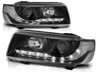 Scheinwerfer mit Standlicht VW PASSAT B4 11 93-05 97 Schwarz