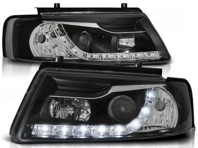 Scheinwerfer mit Standlicht VW PASSAT B5 11 96-08 00 Schwarz