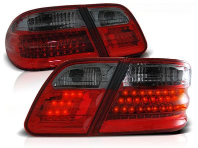 Rückleuchten Mercedes W210 E-Klasse 95-03 02 RED SMOKE LED