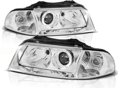 Scheinwerfer AUDI A4 01 99-11 00 CHROM